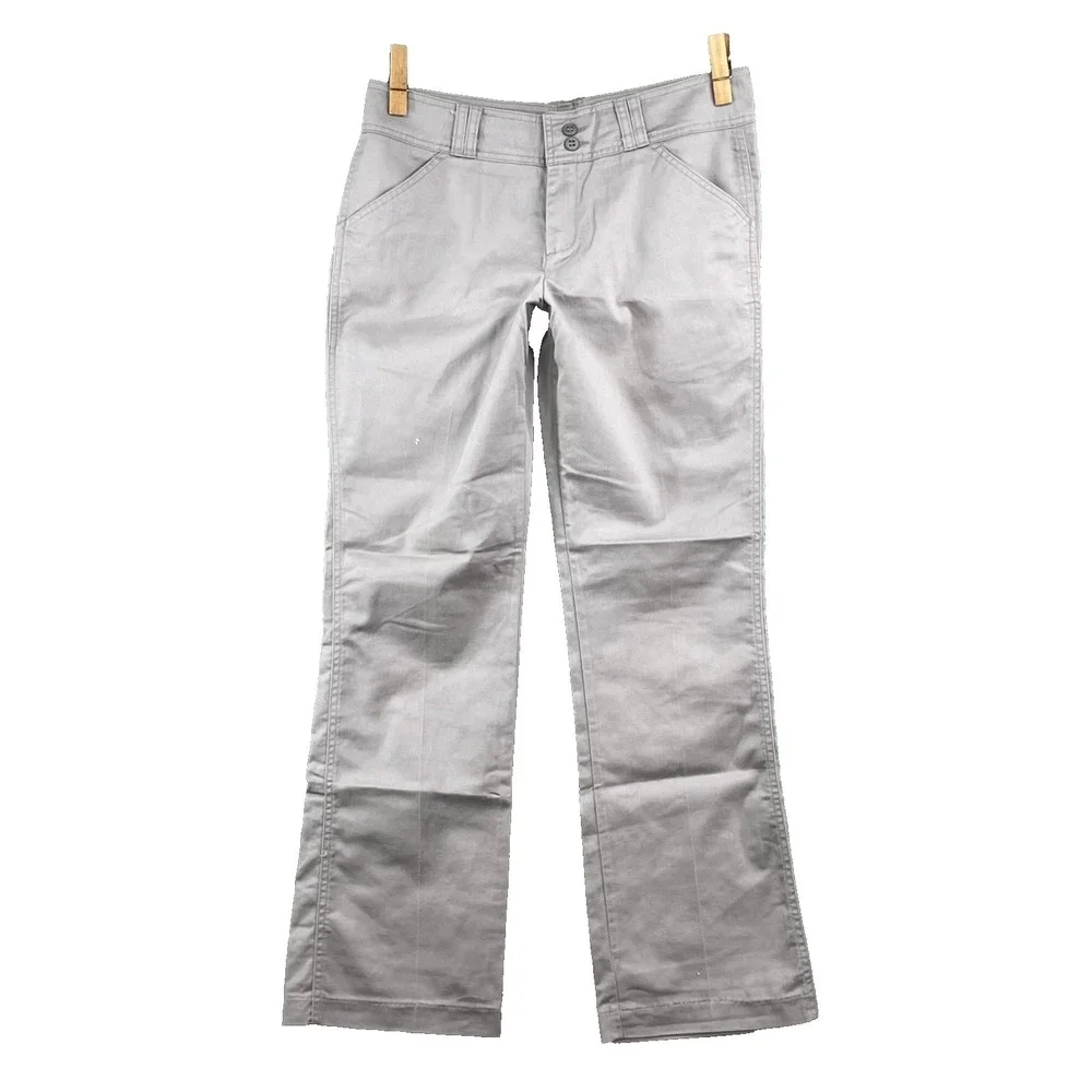 Dickies‎ Chino Pants Womens 11 Gray Twill Rugged Outdoor Gear Workwear Gorpcore